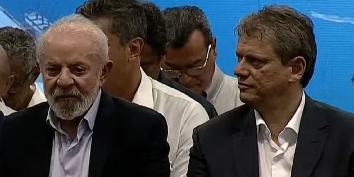 Tarcísio tem confiança de 68% do mercado; Lula, 3%, diz Quaest