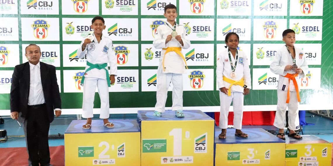 Amazonense conquista ouro no Brasileiro Regional de Judô