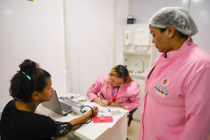 Unidades móveis de saúde em novos endereços a partir desta segunda (31)