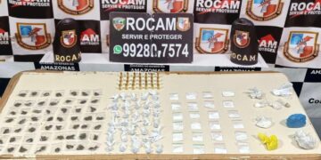 Polícia Militar apreende mais de 100 porções de drogas em Coari (AM)