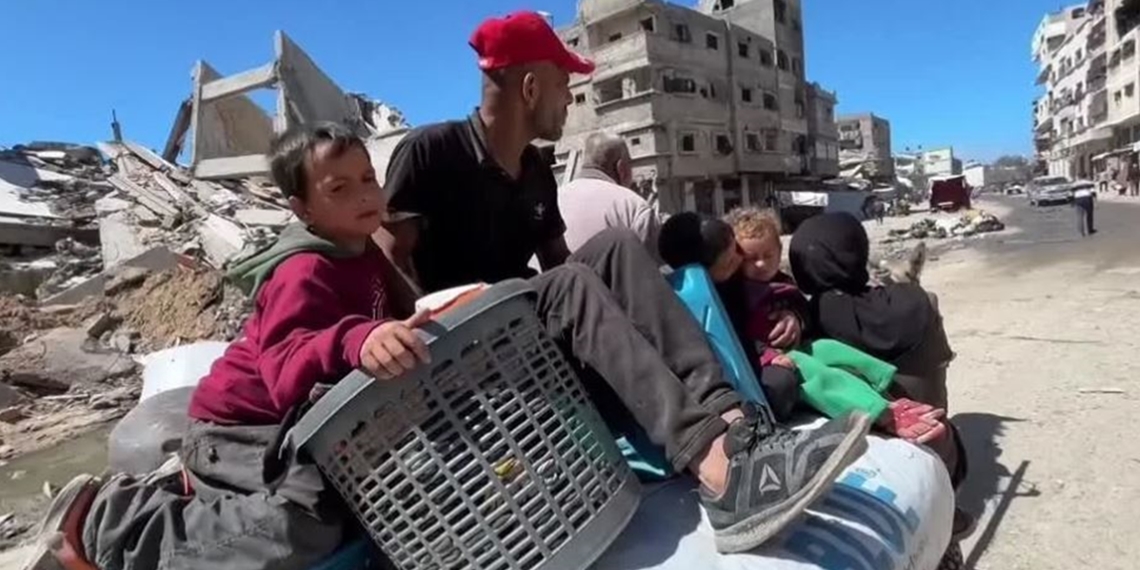 “Estamos cansados”: Família precisa se deslocar após novos ataques em Gaza