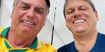 Tarcísio recebe Bolsonaro e governadores antes de ato pró-anistia na Paulista