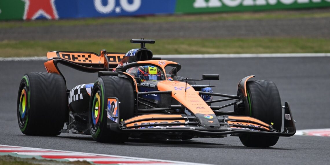 Piastri lidera 2º treino livre com quatro bandeiras vermelhas no Japão; Bortoleto é 13º