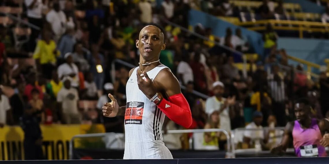 Alison estreia com vitória e consquista o ouro nos 400m com barreiras na Jamaica