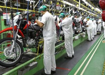 Produção de motos é a melhor em 13 anos