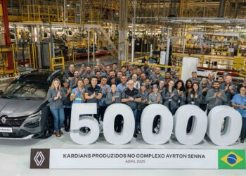 Renault Kardian atinge 50 mil unidades produzidas no Brasil