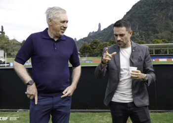 Ancelotti diz que Brasil jogará como Real Madrid e se declara à seleção: ‘Melhor time do mundo’