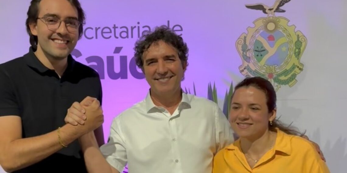 Prefeito Mário Abrahim e deputado Thiago Abrahim buscam melhorias na Saúde de Itacoatiara 