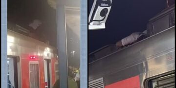 Homem morre eletrocutado ao subir em trem da CPTM na Grande SP