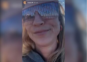 Luana Piovani se irrita com brasileiros em praia de Cascais e critica tutor de cachorro solto