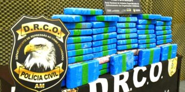Polícia Civil do Amazonas prende nigeriano com 60 kg de cocaína