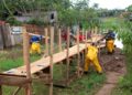 Prefeitura de Itacoatiara inicia construção de pontes para minimizar impactos da cheia de 2025