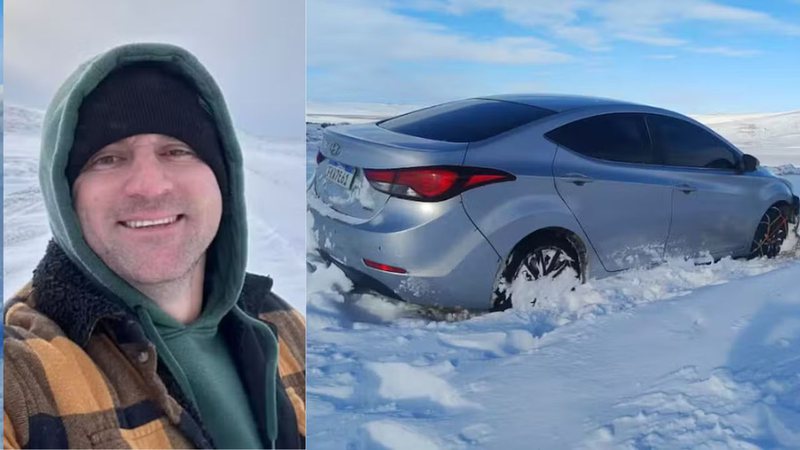 Brasileiro perdido na Patagônia é resgatado após 24 km a pé em condições extremas de frio e neve