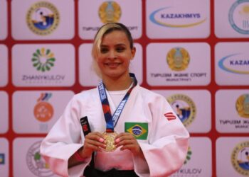 Brasil estreia com ouro e prata no Mundial de Judô Paralímpico no Cazaquistão