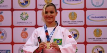 Brasil estreia com ouro e prata no Mundial de Judô Paralímpico no Cazaquistão