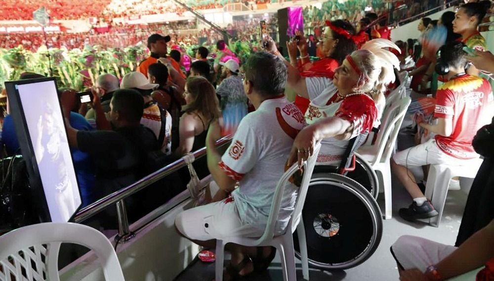Espaço PcD garante acesso pleno as apresentações de Caprichoso e Garantido e na Festa dos Visitantes