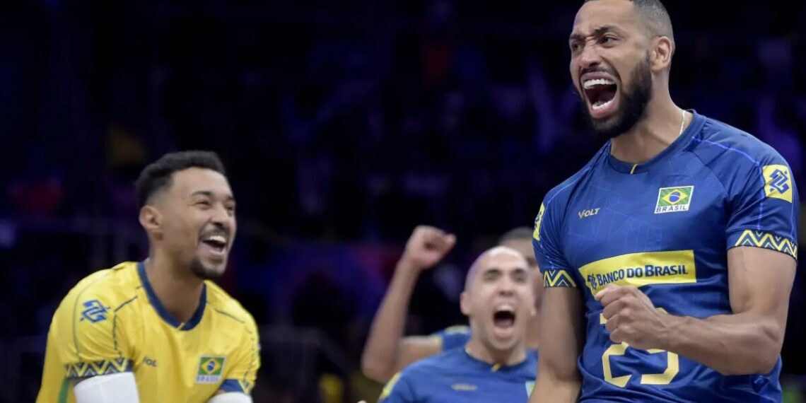 Brasil domina Eslovênia no Maracanãzinho e assume terceira posição na Liga das Nações