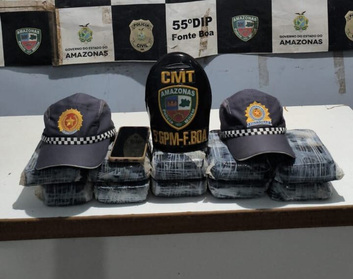 PM prende venezuelano com mais de 10 kg de pasta base de cocaína em Fonte Boa