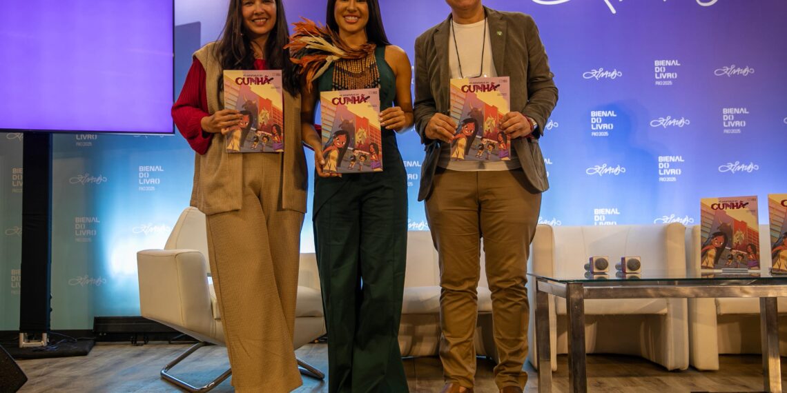 “As aventuras da Cunhã”: editora UEA lança HQ na Bienal do Livro 2025, no Rio de Janeiro