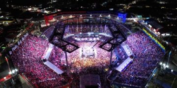Com público recorde, Festa dos Visitantes reúne mais de 26 mil pessoas no Bumbódromo