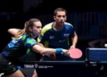 Hugo Calderano e Bruna Takahashi vencem dupla top 3 e avançam às quartas no WTT da Eslovênia