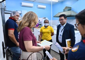 TCE-AM e MP-AM inspecionam escolas públicas de Manaus para checar saneamento e acesso à água potável