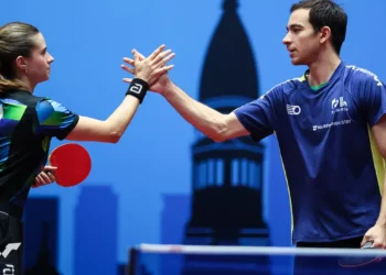 Calderano e Takahashi conquistam ouro inédito nas duplas mistas do WTT Contender de Buenos Aires