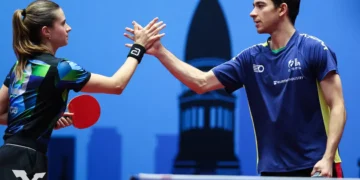 Calderano e Takahashi conquistam ouro inédito nas duplas mistas do WTT Contender de Buenos Aires