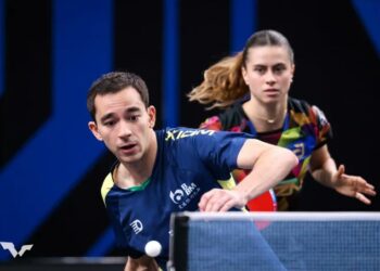 Tênis de mesa: Calderano avança às quartas e faz final de duplas mistas com Bruna Takahashi
