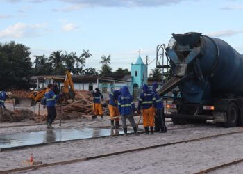 Obras em ritmo acelerado: Vila de Lindóia se prepara para nova praça e Festa da Fogueira