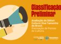 Prefeitura de Itacoatiara divulga classificação preliminar de avaliação do Edital Cultura Viva Tamanho do Brasil
