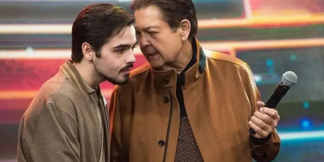 Filho de Faustão revela reação do pai após ele fechar contrato com o SBT