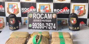 Rocam apreende seis tabletes de maconha em operação na zona norte de Manaus