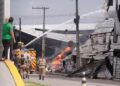 Passa de 24h incêndio que atingiu fábrica no Distrito Industrial de Manaus