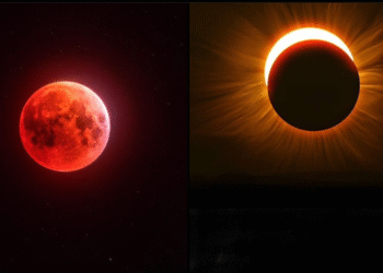 Eclipse lunar total mais longo desde 2022 acontece neste domingo