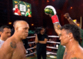 Luta entre Popó e Wanderlei Silva termina em confusão generalizada no Spaten Fight Night 2