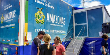 Carretas da Saúde iniciam atendimentos na zona leste de Manaus e em Itacoatiara