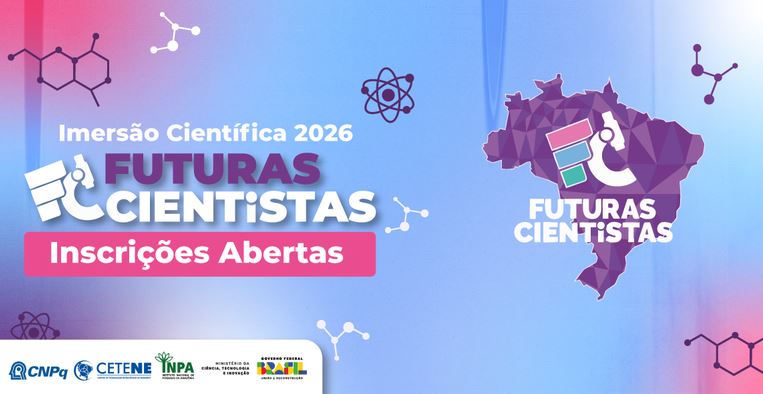 Programa Futuras Cientistas abre inscrições para Imersão Científica em 2026