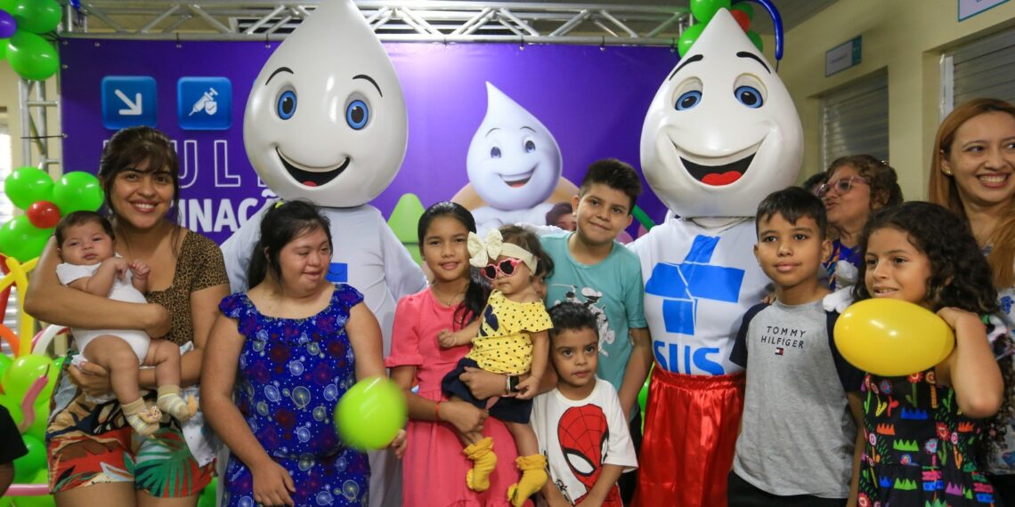 Campanha de Multivacinação: crianças e adolescentes podem atualizar vacinas neste sábado em Manaus