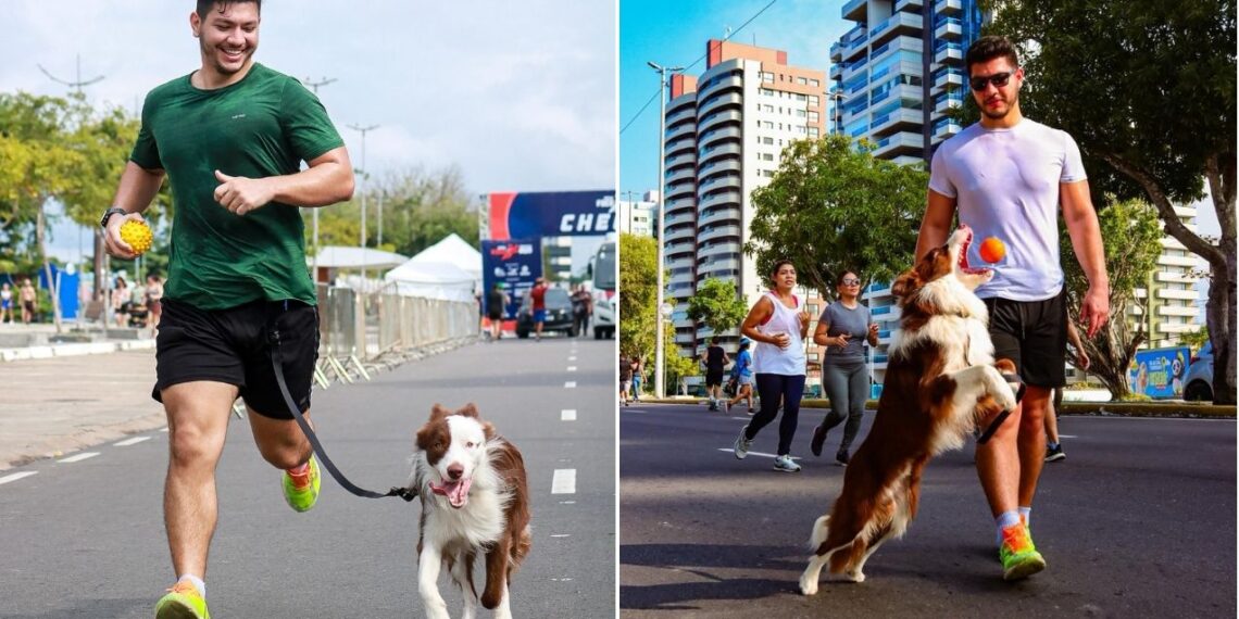Manaus realiza primeira corrida para pets e tutores com percursos de até 5 km