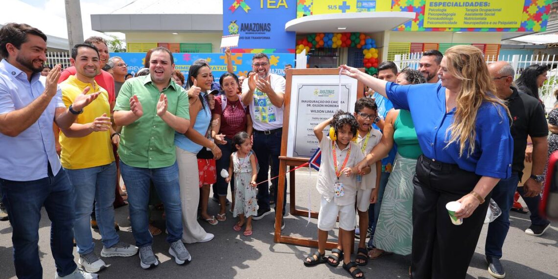Governo do Amazonas inaugura segundo Caic TEA e amplia rede de atendimento a crianças autistas em Manaus