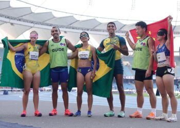 Brasil encerra Mundial de Atletismo Paralímpico em 1º lugar e faz história na Índia