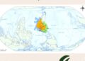 IBGE lança mapa-múndi com Belém no centro para destacar protagonismo da Amazônia na COP30