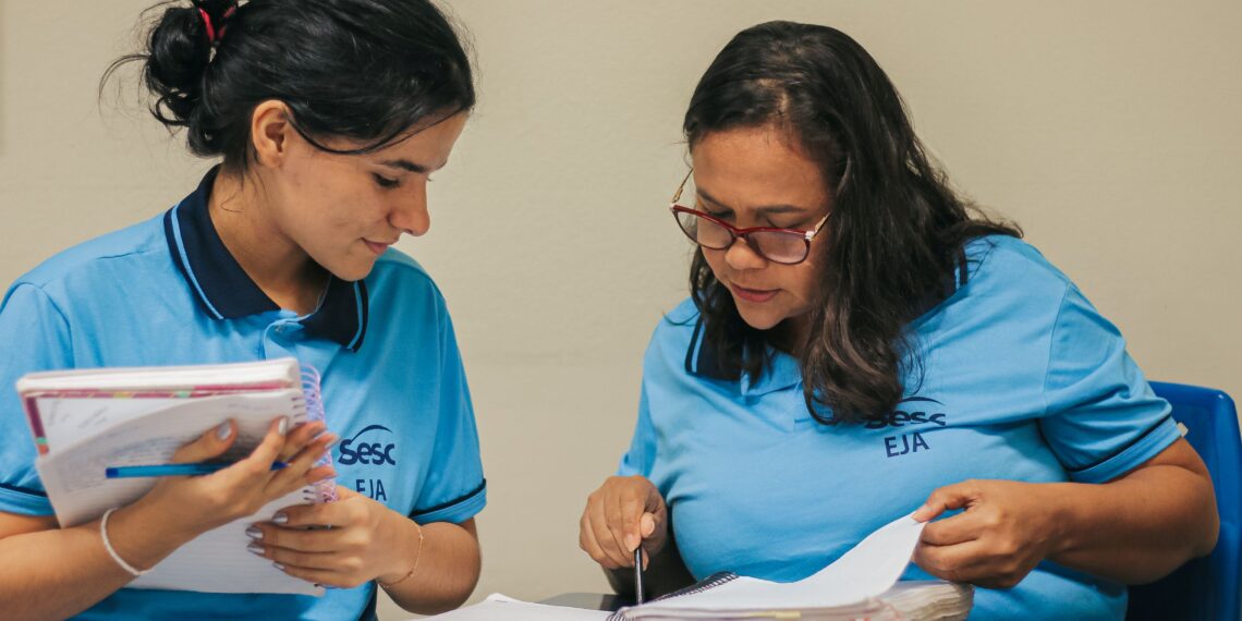 Sesc Amazonas abre 156 vagas gratuitas para Ensino Fundamental e EJA em Manaus