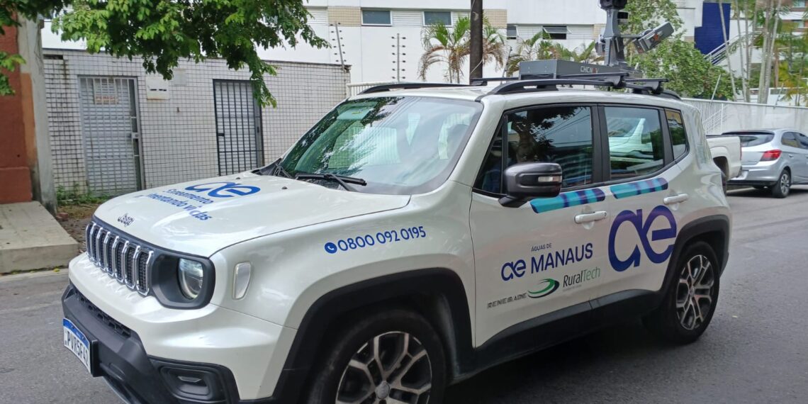 Carros com tecnologia tipo Street View mapeiam Manaus para ampliar rede de esgoto