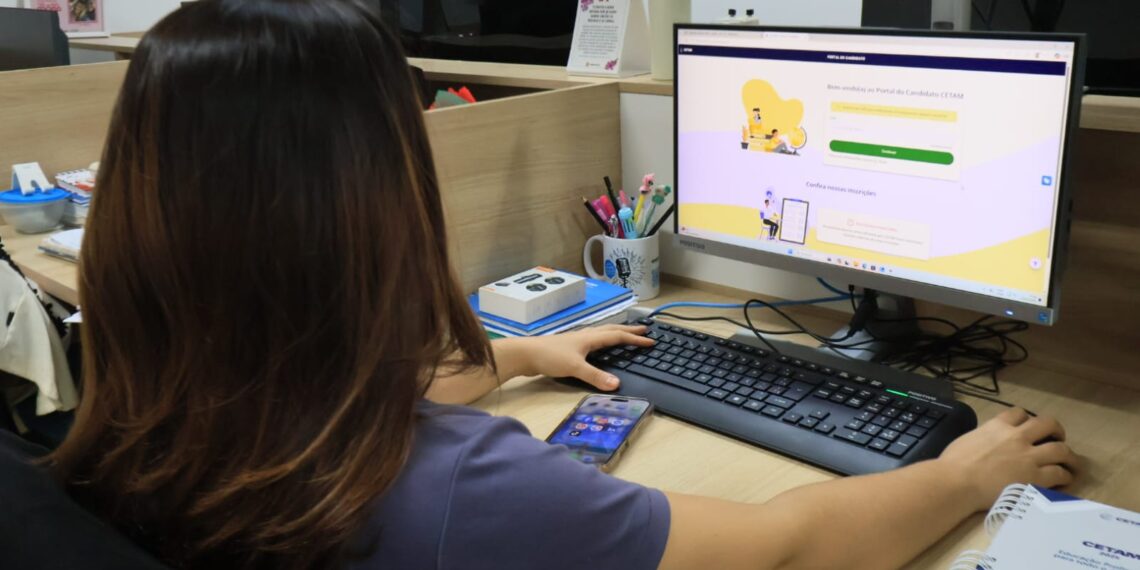 Cetam abre inscrições para mais de 7,7 mil vagas em cursos gratuitos em Manaus