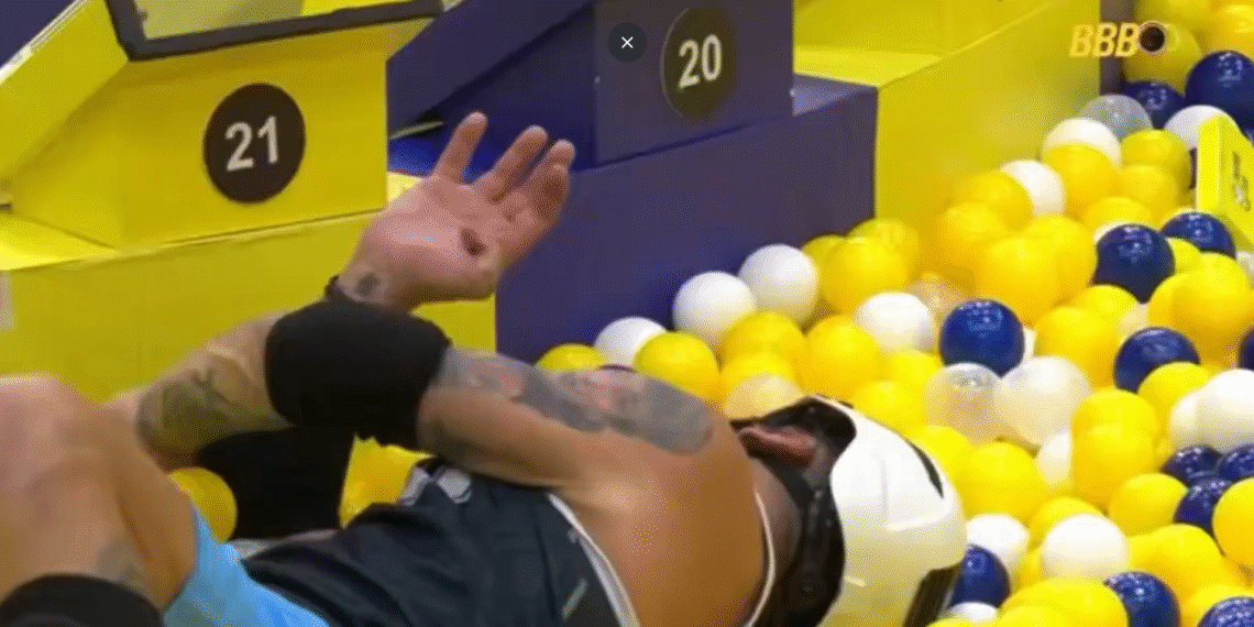 Henri Castelli passa mal durante prova do líder no BBB 26