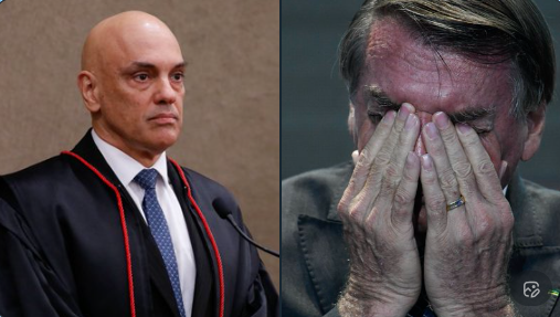 Moraes cita ‘campanha fraudulenta’ para poder transferir Bolsonaro para a Papudinha