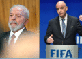 Lula pede a Infantino que Brasil sedie o Mundial de Clubes da FIFA em 2029
