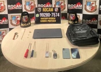 Rocam prende trio suspeito de furtos a veículos com uso do “Chapolin” em Manaus